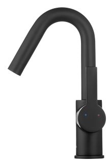 Смеситель для раковины Swedbe Diana 1012B чёрный